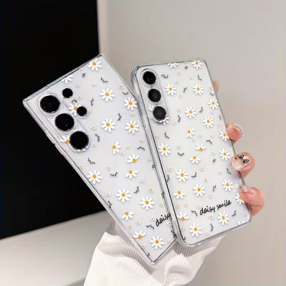 Yellow White Daisy Flowers Pho - Phone Cases Yellow recension och pris