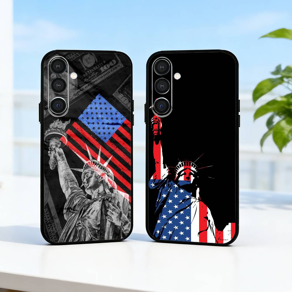 Statue L-Liberty America USA F - Phone Cases Usa recension och pris