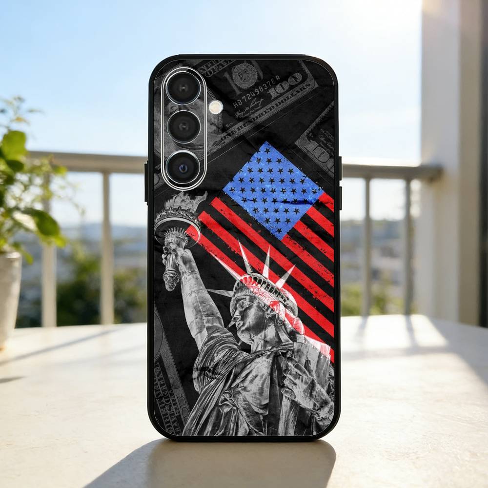 Statue L-Liberty America USA F - Phone Cases Usa recension och pris