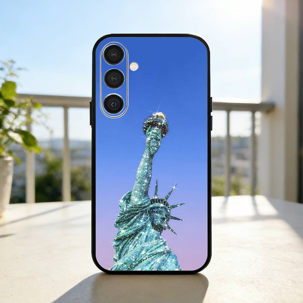 Statue L-Liberty America USA F - Phone Cases Usa recension och pris
