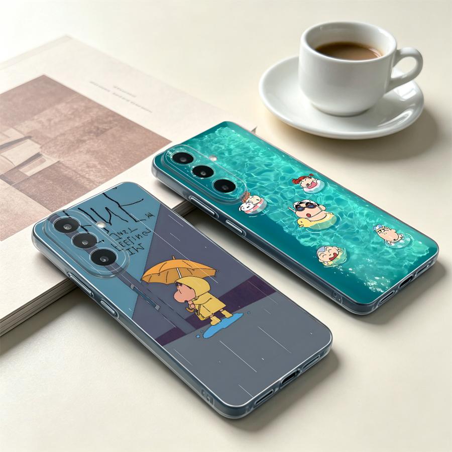 Yellow Umbrella Boy Phone Cove - Phone Cases Yellow recension och pris