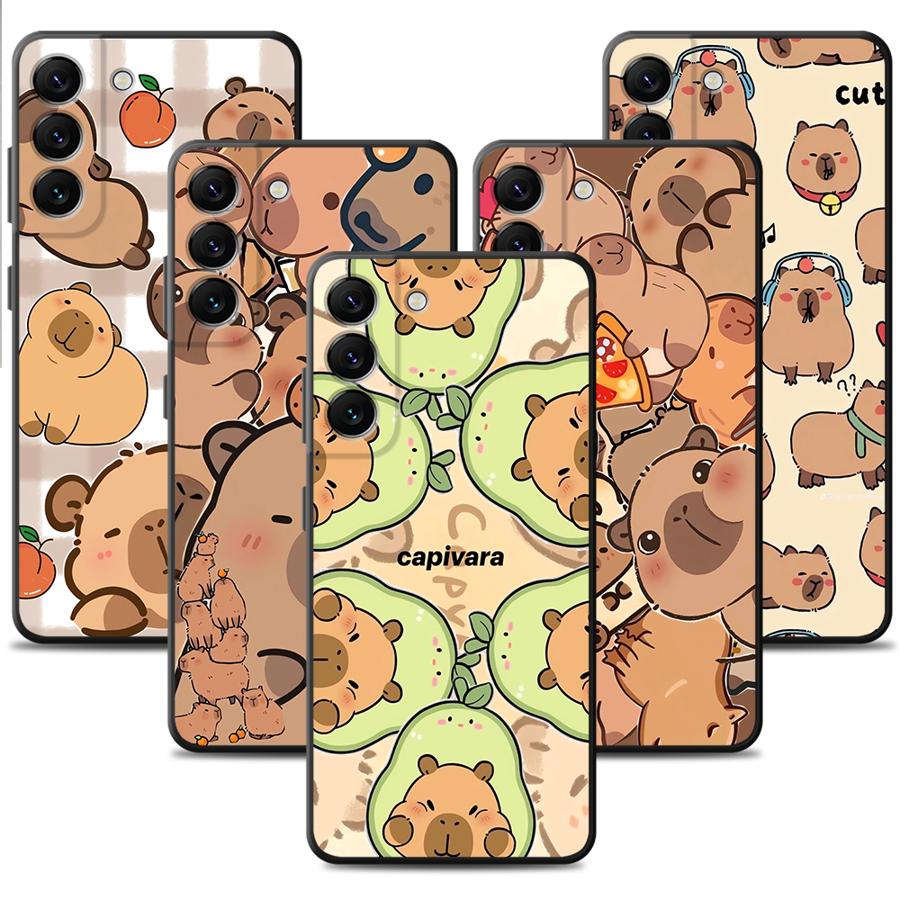 Colorful Capybara Phone Cover  - Samsung Galaxy A55 recension och pris